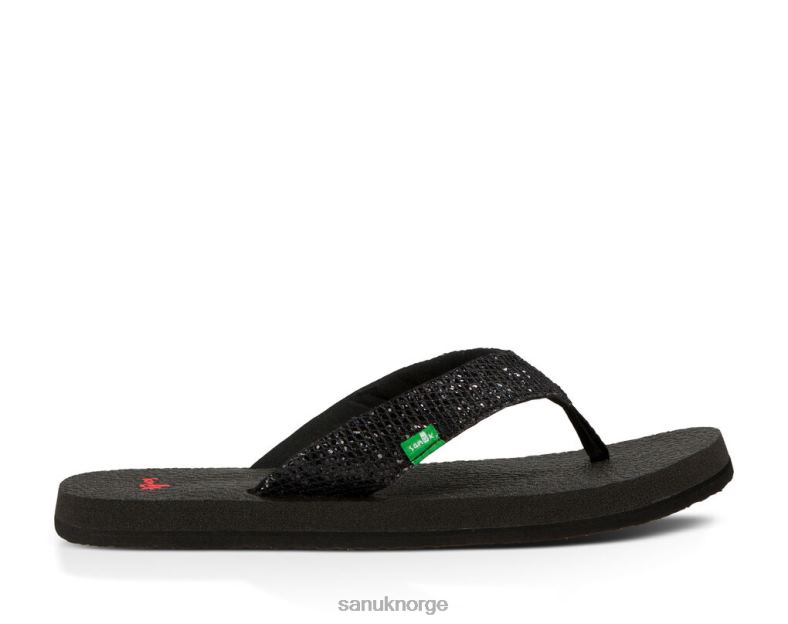 yoga glitter Sanuk P2BLD233 svart