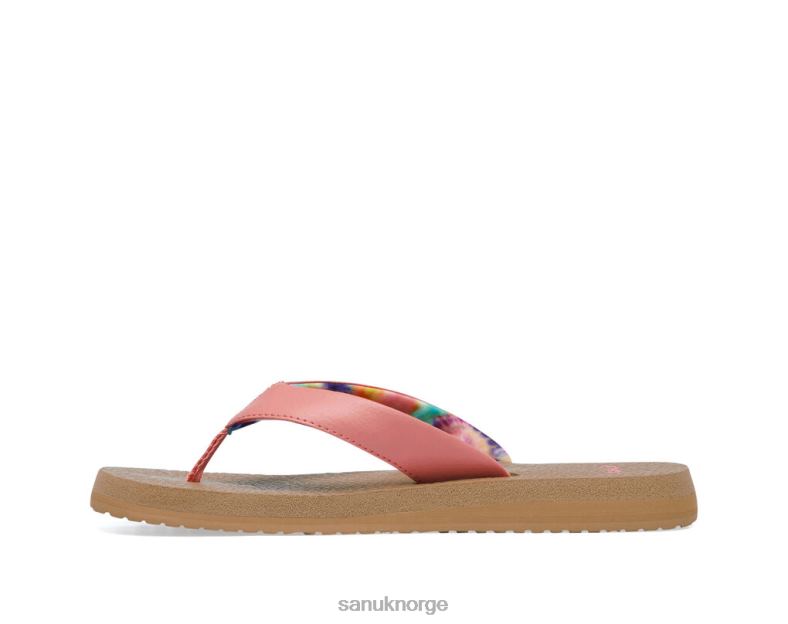Joga matte Sanuk P2BLD61 brent korall