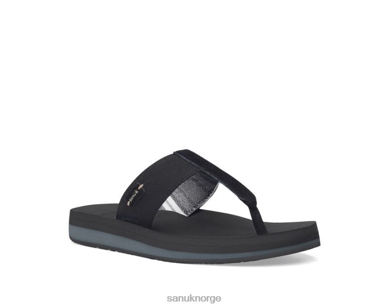 islay st pluss Sanuk P2BLD34 svart