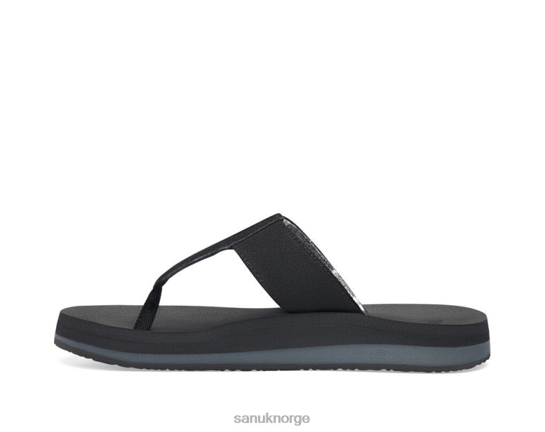 islay st pluss Sanuk P2BLD34 svart