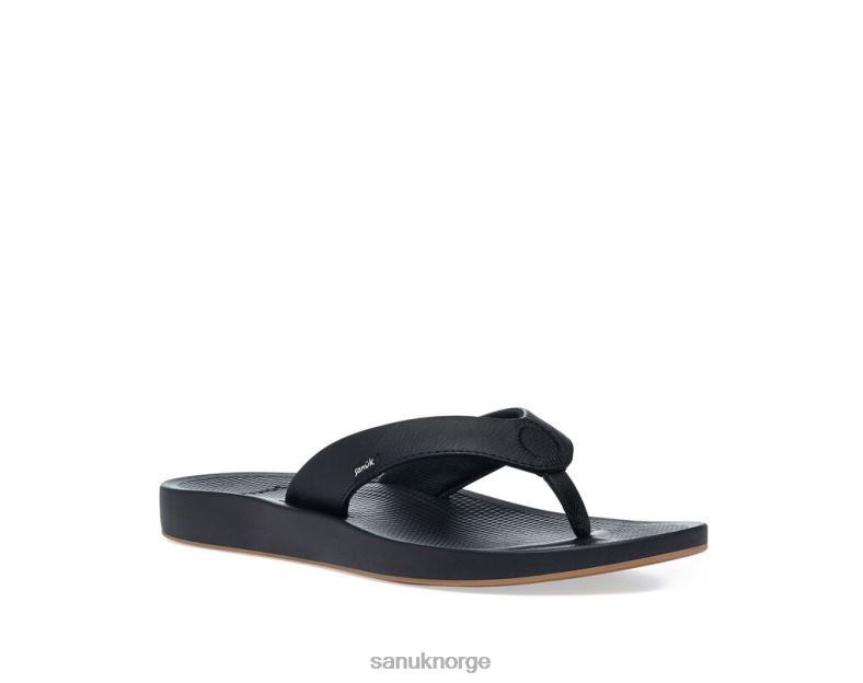 kosmisk yogamatte (syntetisk) Sanuk P2BLD69 svart