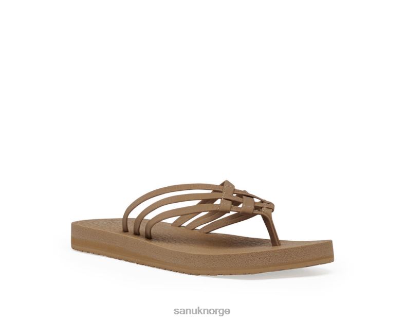 yoga sand Sanuk P2BLD39 tobakk brun