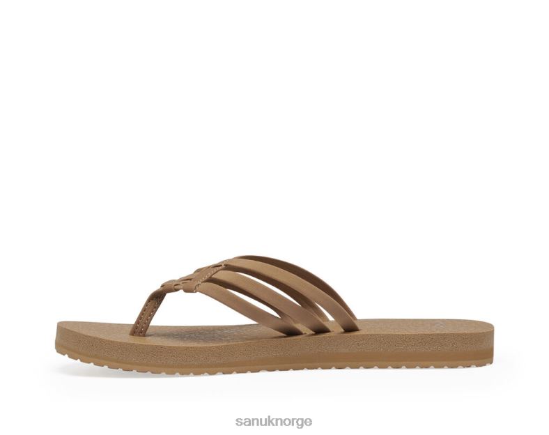 yoga sand Sanuk P2BLD39 tobakk brun
