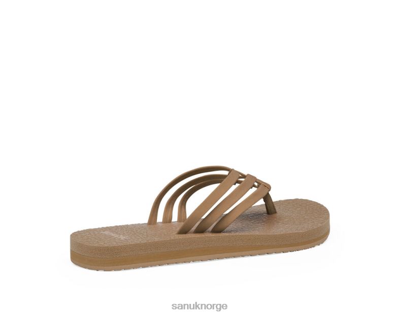 yoga sand Sanuk P2BLD39 tobakk brun