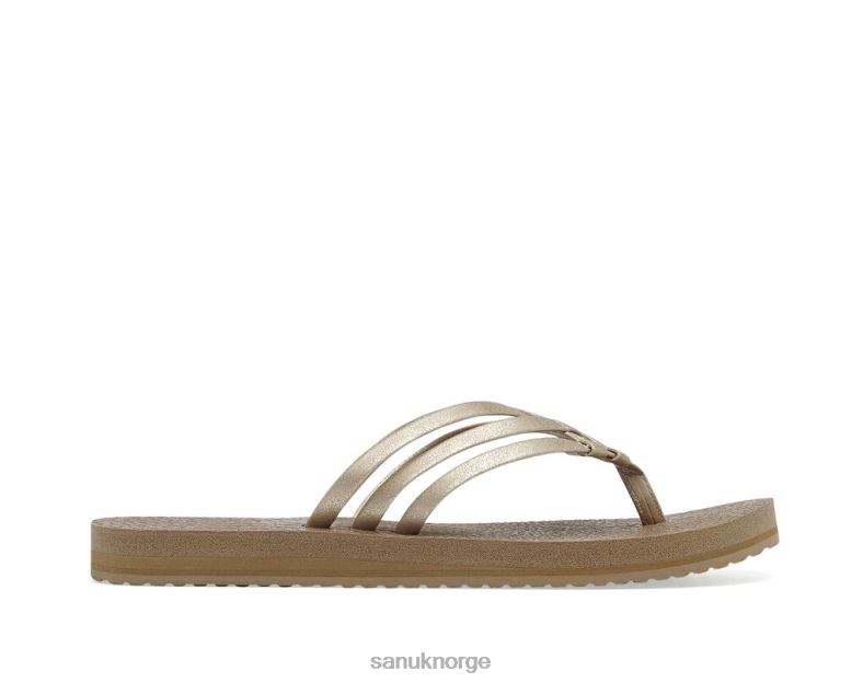 yoga sandy metallic Sanuk P2BLD53 champagne