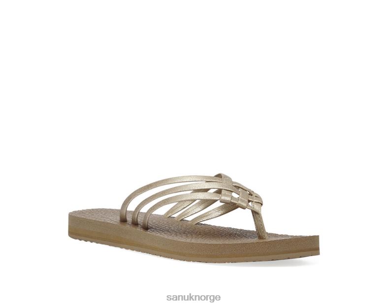yoga sandy metallic Sanuk P2BLD53 champagne