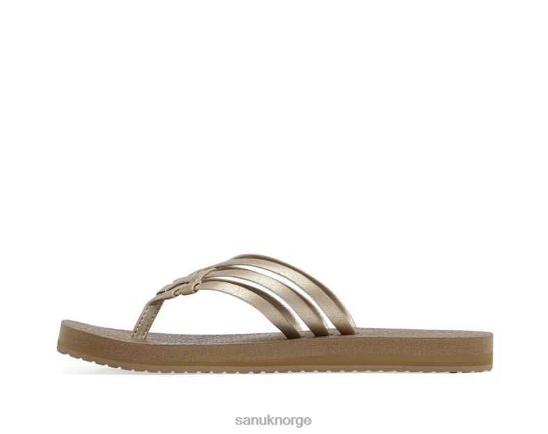 yoga sandy metallic Sanuk P2BLD53 champagne
