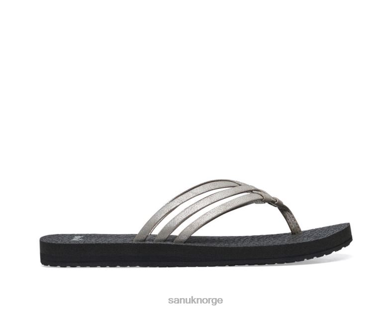 yoga sandy metallic Sanuk P2BLD54 sølv