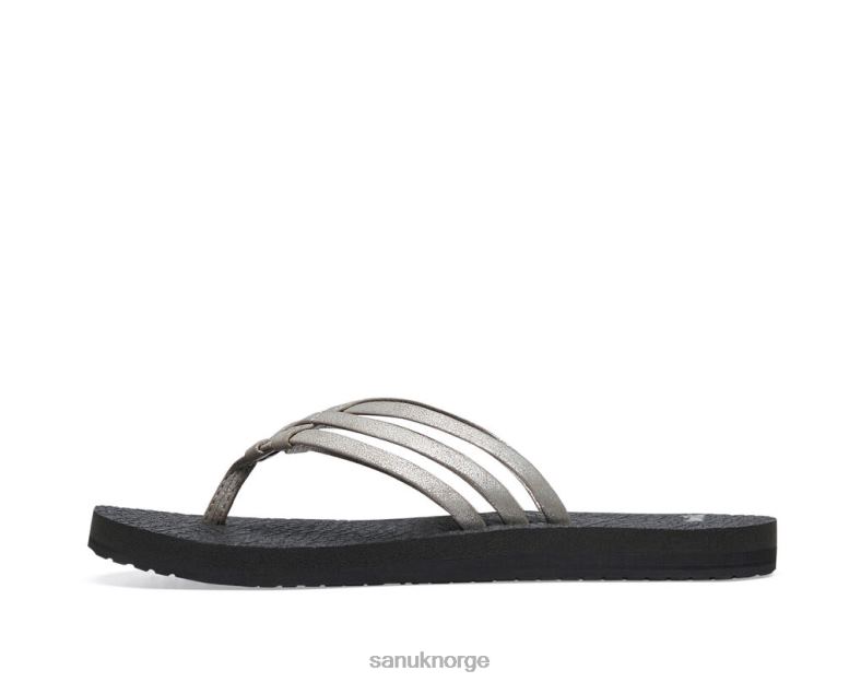 yoga sandy metallic Sanuk P2BLD54 sølv