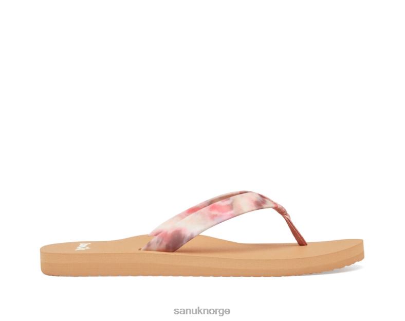 ashland st tie dye Sanuk P2BLD94 rosa multi