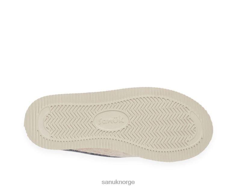 koselig vibe tøffel sm ull Sanuk P2BLD114 havregryn