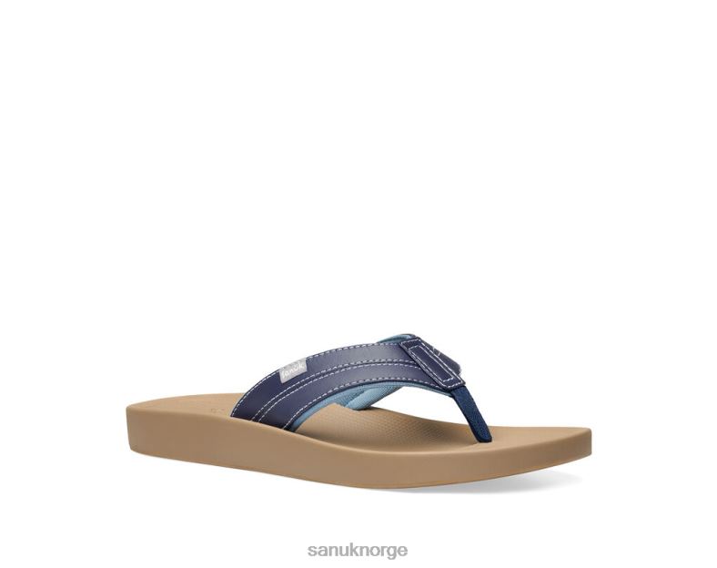 kosmisk yogamatte Sanuk P2BLD196 marine brunfarge