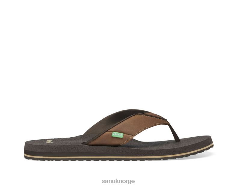 øl koselig primo Sanuk P2BLD186 brun