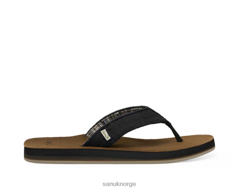 redd ikke st Sanuk P2BLD203 svart