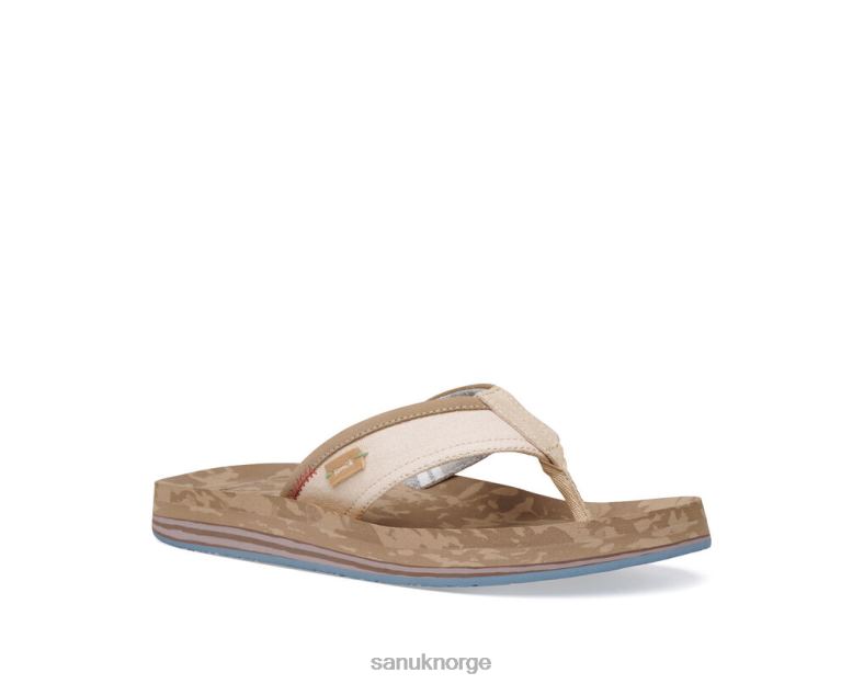 stor svelle st pluss stripe Sanuk P2BLD165 tan