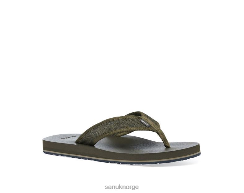 ziggy mesh Sanuk P2BLD208 oliven