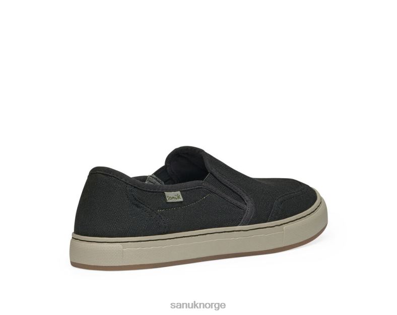 tideline hamp Sanuk P2BLD137 vasket svart