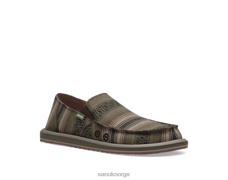 vagabond rad teppe Sanuk P2BLD153 brun baja