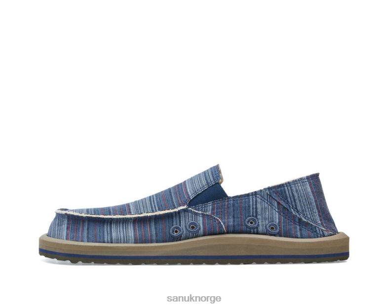 vagabond st funk Sanuk P2BLD159 indigo stripe