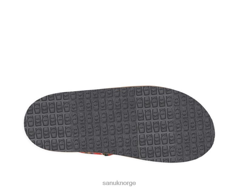 vagabond st pledd chill Sanuk P2BLD158 rød multi